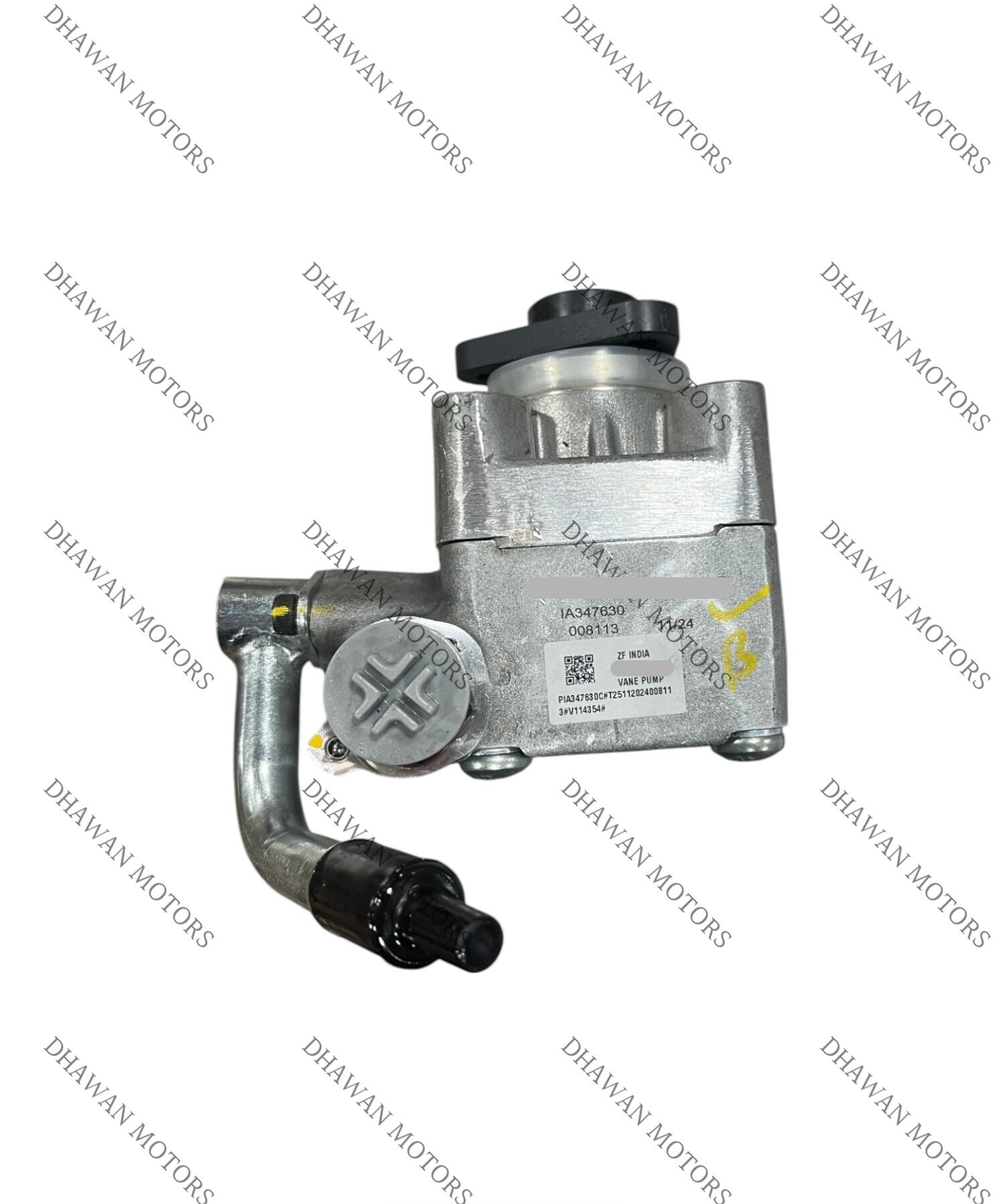 ZF India Aluminium Body Power Steering Pump for Eicher Motors | 130 Bar 9 LPM