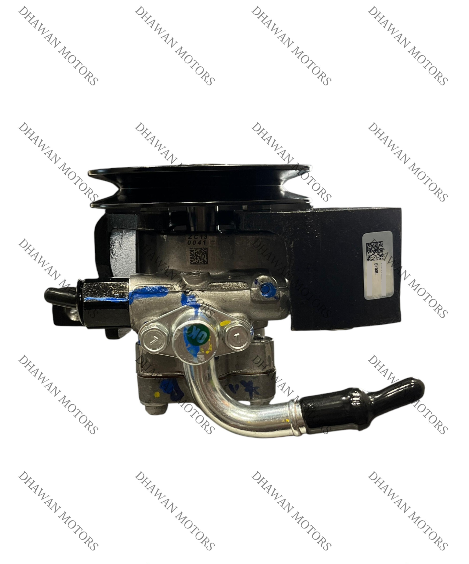 Autokoi Power Steering Pump with Bracket for Mahindra Bolero Maxi Truck