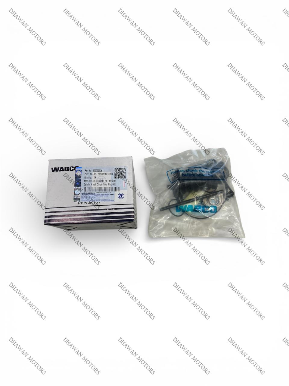 WABCO Genuine Repair Kit – Part No. 300002036 (Clutch Servo Repair Kit for Commercial Vehicles)