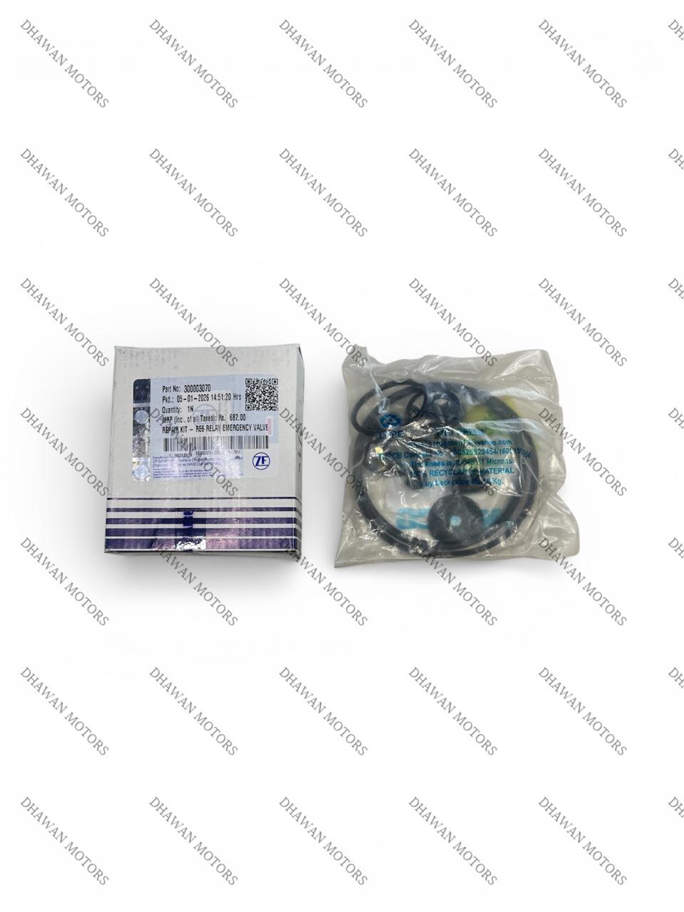 WABCO Genuine Repair Kit – Part No. 300003070 (RE6 Relay Emergency Valve Repair Kit)