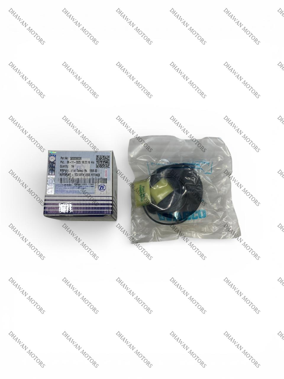 WABCO Genuine Repair Kit – Part No. 300006026 (TCV with VOSS Fittings Repair Kit)
